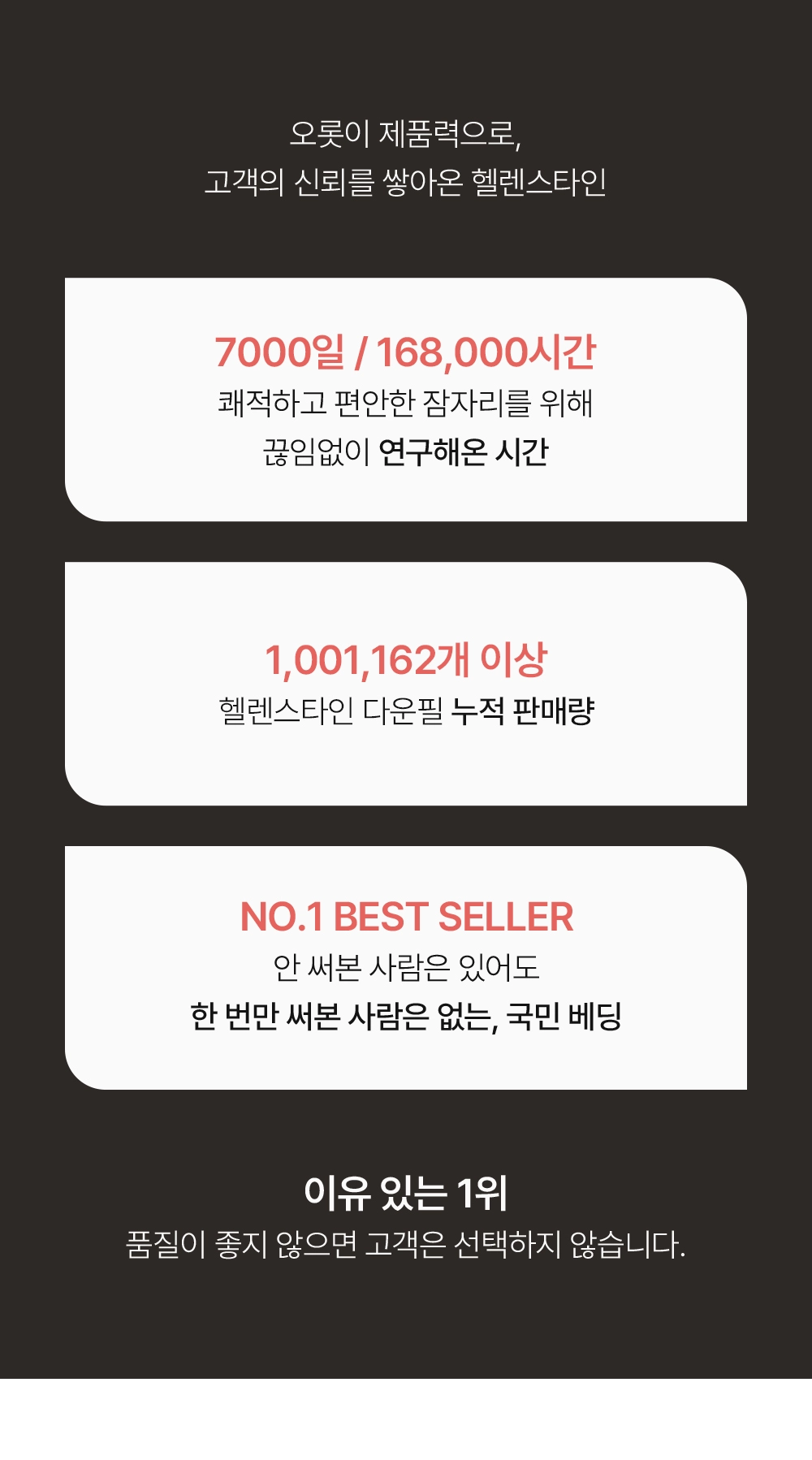 헬렌스타인 다운필 이불솜