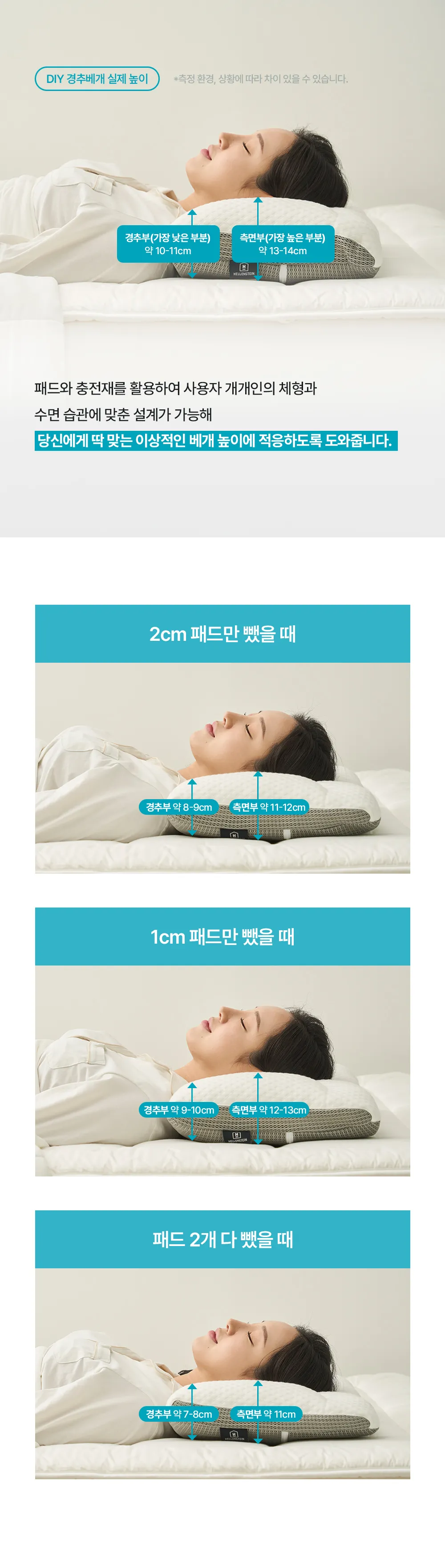 헬렌스타인 DIY 경추베개