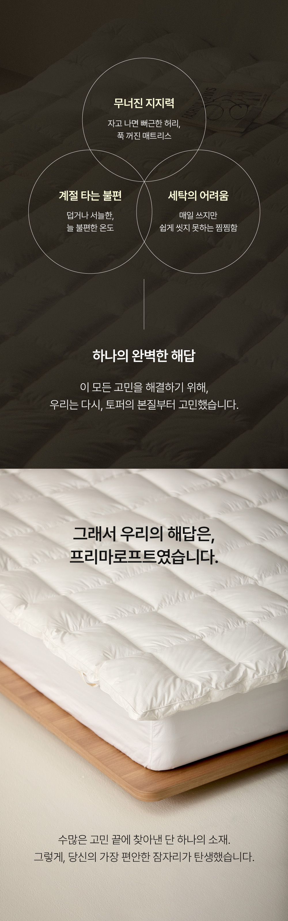 헬렌스타인 프리마로프트 토퍼